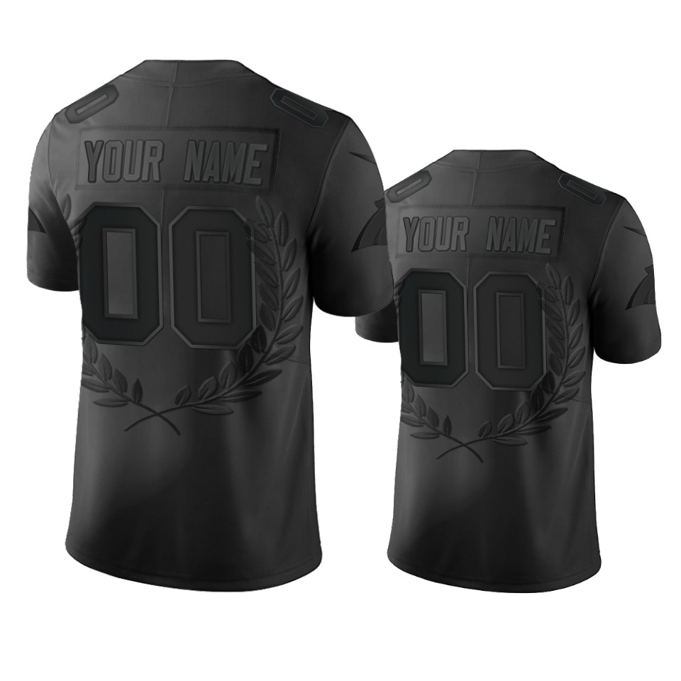 Wholesale Carolina Panthers Custom Men Nike Black NFL MVP Limited Edition Jersey